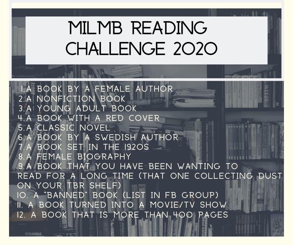 MMC Book Club Challenge 2020