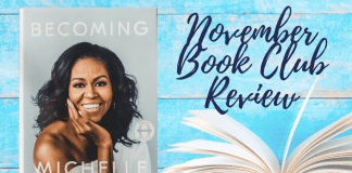 November Book Club Review of Becoming