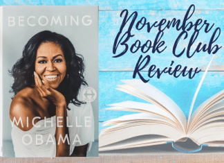 November Book Club Review of Becoming