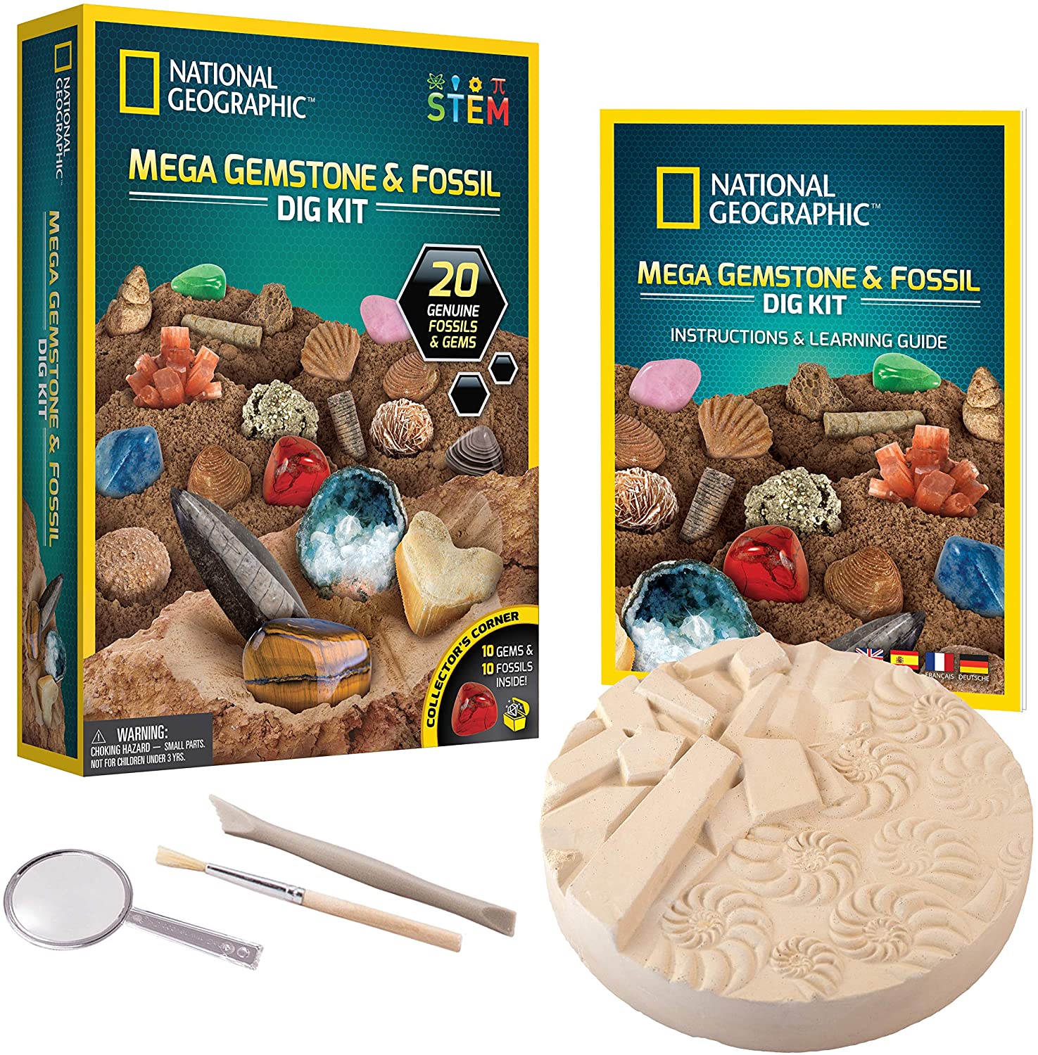 national geographic fossil dig kits