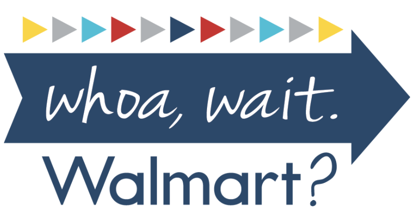 whoa, wait. Walmart logo