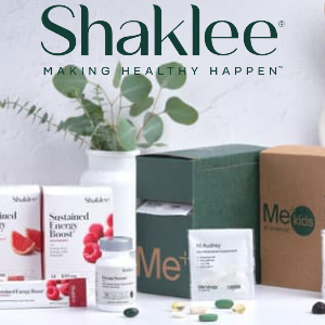Shaklee products with logo