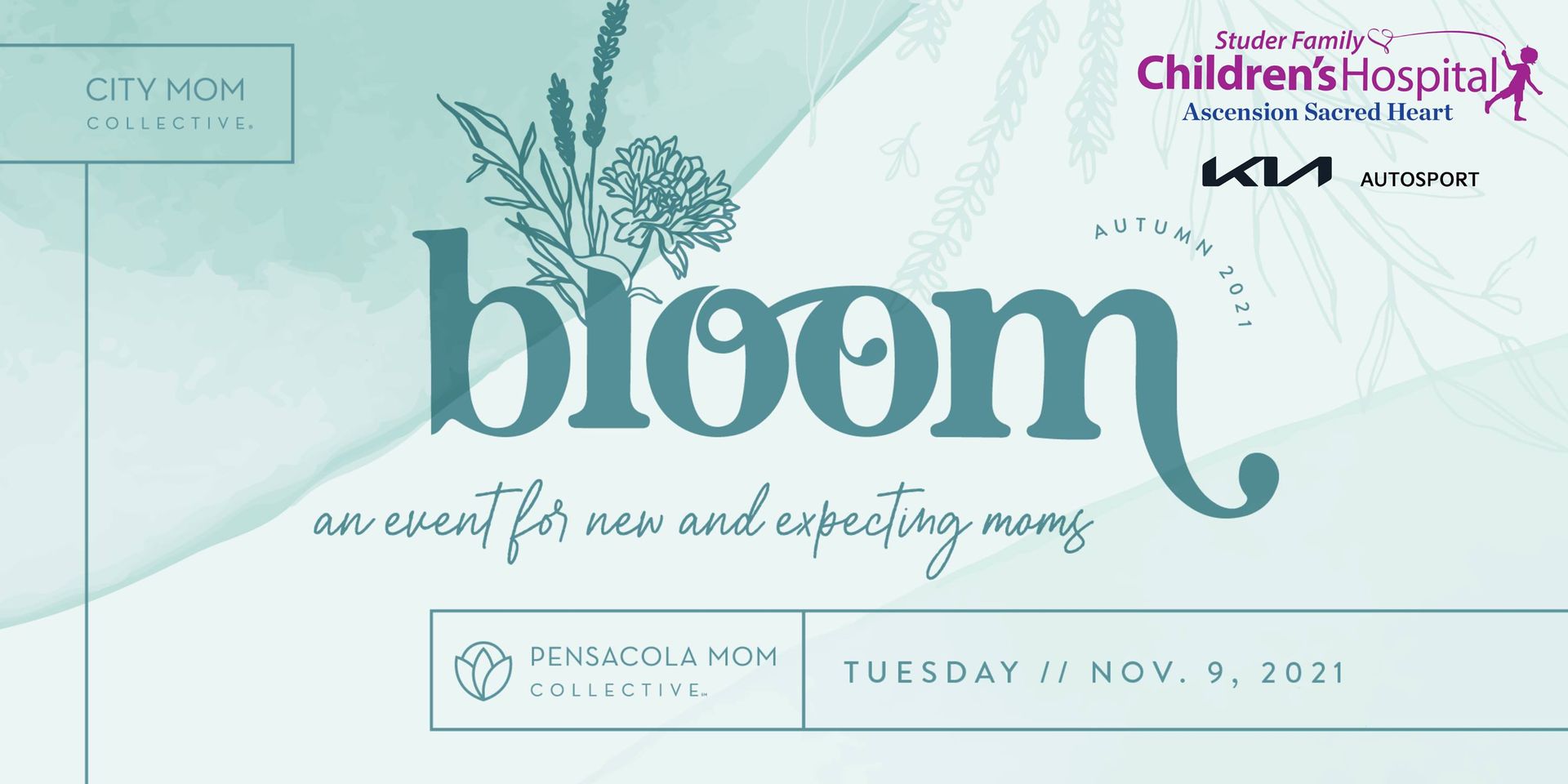 Bloom Pensacola event poster
