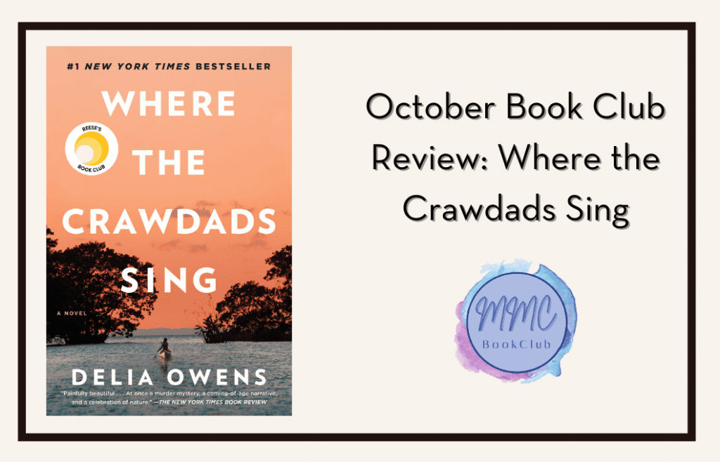 Where the Crawdads Sing book with 
