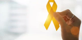 Childhood Cancer ribbon
