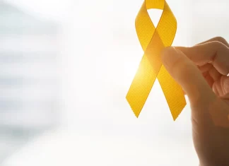 Childhood Cancer ribbon