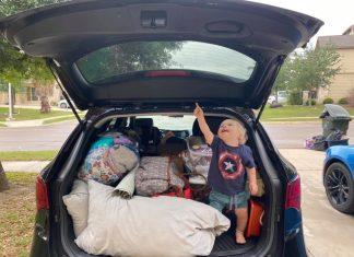 car travel with kids