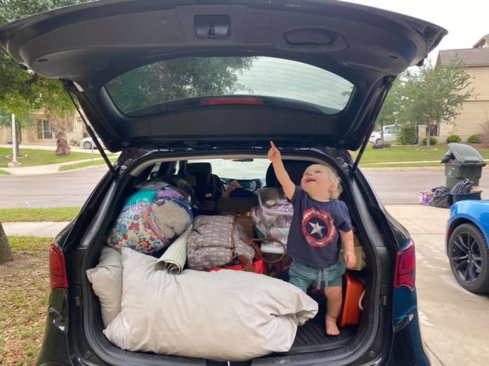car travel with kids